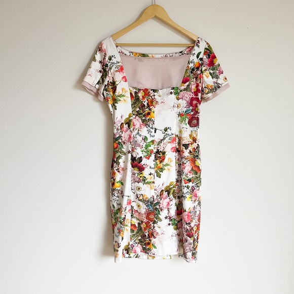 Apanage Femme Spring Floral Dress / Size 10 - Picture 6 of 10